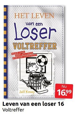 Aanbiedingen Leven van een loser 16 - Huismerk - Boekenvoordeel - Geldig van 09/07/2022 tot 17/07/2022 bij Boekenvoordeel