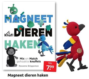 Aanbiedingen Magneet dieren haken - Huismerk - Boekenvoordeel - Geldig van 09/07/2022 tot 17/07/2022 bij Boekenvoordeel
