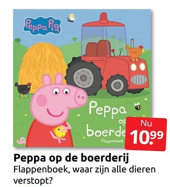 Aanbiedingen Peppa op de boerderij - Huismerk - Boekenvoordeel - Geldig van 09/07/2022 tot 17/07/2022 bij Boekenvoordeel