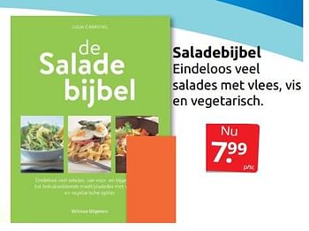 Aanbiedingen Saladebijbel - Huismerk - Boekenvoordeel - Geldig van 09/07/2022 tot 17/07/2022 bij Boekenvoordeel