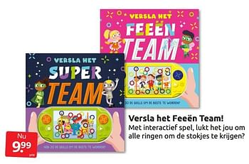 Aanbiedingen Versla het feeën team! - Huismerk - Boekenvoordeel - Geldig van 09/07/2022 tot 17/07/2022 bij Boekenvoordeel