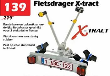 Aanbiedingen Fietsdrager x-tract - X-tract - Geldig van 07/07/2022 tot 31/07/2022 bij Itek