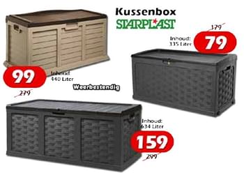 Aanbiedingen Kussenbox - Starplast - Geldig van 07/07/2022 tot 31/07/2022 bij Itek