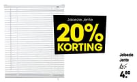 Aanbiedingen Jaloezie jente - Huismerk - Kwantum - Geldig van 18/07/2022 tot 21/08/2022 bij Kwantum