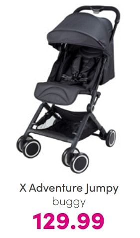 Aanbiedingen X adventure jumpy buggy - Xadventure - Geldig van 17/07/2022 tot 23/07/2022 bij Baby & Tiener Megastore