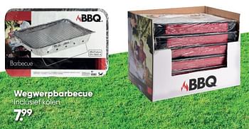 Aanbiedingen Wegwerpbarbecue - Huismerk - Big Bazar - Geldig van 18/07/2022 tot 31/07/2022 bij Big Bazar