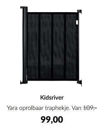 Aanbiedingen Kidsriver yara oprolbaar traphekje - Kidsriver - Geldig van 19/07/2022 tot 15/08/2022 bij Babypark