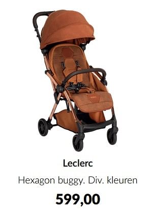 Aanbiedingen Leclerc hexagon buggy - Leclerc - Geldig van 19/07/2022 tot 15/08/2022 bij Babypark