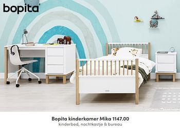 Aanbiedingen Bopita kinderkamer mika - Bopita - Geldig van 24/07/2022 tot 30/07/2022 bij Baby & Tiener Megastore