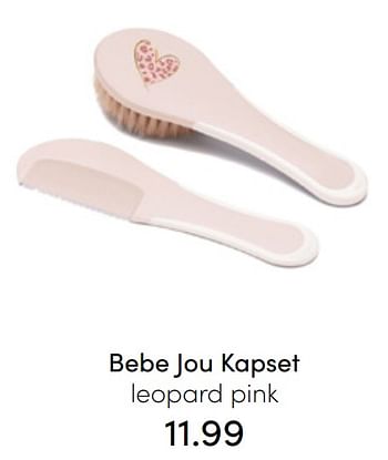 Aanbiedingen Bebe jou kapset leopard pink - Bebe-jou - Geldig van 24/07/2022 tot 30/07/2022 bij Baby & Tiener Megastore