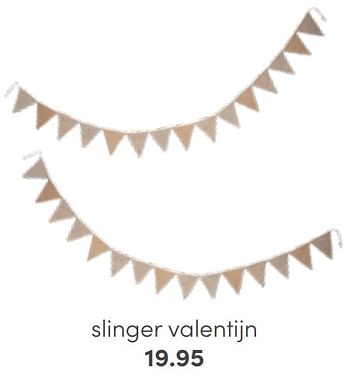 Aanbiedingen Slinger valentijn - Huismerk - Baby &amp; Tiener Megastore - Geldig van 24/07/2022 tot 30/07/2022 bij Baby & Tiener Megastore