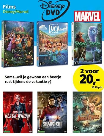 Aanbiedingen Films - Huismerk - Boekenvoordeel - Geldig van 22/07/2022 tot 31/07/2022 bij Boekenvoordeel