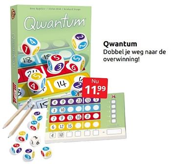 Aanbiedingen Qwantum - White Goblin Games - Geldig van 22/07/2022 tot 31/07/2022 bij Boekenvoordeel