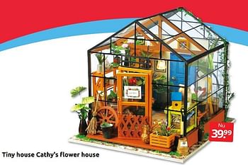 Aanbiedingen Tiny house cathy`s flower house - Tiny House - Geldig van 22/07/2022 tot 31/07/2022 bij Boekenvoordeel