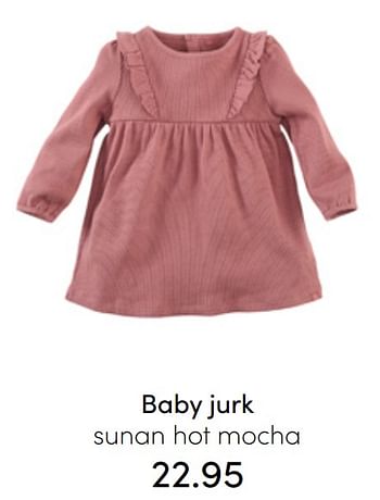 Aanbiedingen Baby jurk - Huismerk - Baby &amp; Tiener Megastore - Geldig van 31/07/2022 tot 06/08/2022 bij Baby & Tiener Megastore
