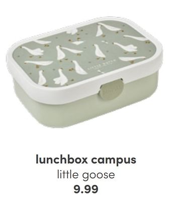 Aanbiedingen Lunchbox campus little goose - Little Dutch - Geldig van 31/07/2022 tot 06/08/2022 bij Baby & Tiener Megastore