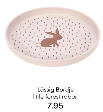 Aanbiedingen Lässig bordje little forest rabbit - Lassig - Geldig van 31/07/2022 tot 06/08/2022 bij Baby & Tiener Megastore