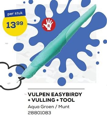 Aanbiedingen Vulpen easybirdy + vulling + tool - Stabilo - Geldig van 01/08/2022 tot 09/09/2022 bij Supra Bazar