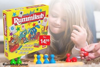 Aanbiedingen Rummikub junior - Goliath - Geldig van 30/07/2022 tot 07/08/2022 bij Boekenvoordeel