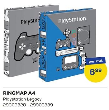 Aanbiedingen Ringmap a4 playstation legacy - Playstation - Geldig van 01/08/2022 tot 09/09/2022 bij Supra Bazar