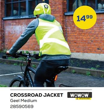 Aanbiedingen Crossroad jacket - Wowow - Geldig van 01/08/2022 tot 09/09/2022 bij Supra Bazar