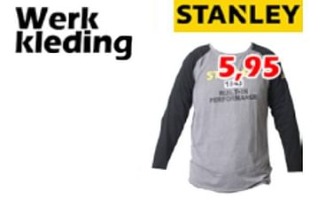 Aanbiedingen Werk kleding - Stanley - Geldig van 20/07/2022 tot 14/08/2022 bij Itek