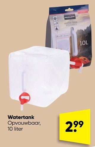 Aanbiedingen Watertank - Huismerk - Big Bazar - Geldig van 01/08/2022 tot 28/08/2022 bij Big Bazar