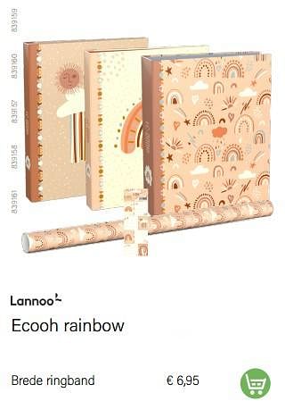 Aanbiedingen Ecooh rainbow brede ringband - Lannoo - Geldig van 01/08/2022 tot 31/08/2022 bij Multi Bazar
