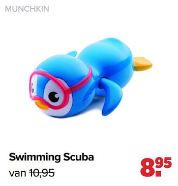 Aanbiedingen Munchkin swimming scuba - Munchkin - Geldig van 01/08/2022 tot 27/08/2022 bij Baby-Dump