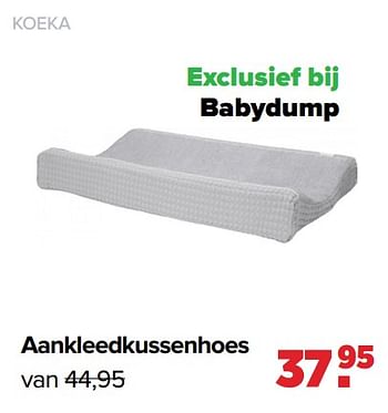 Aanbiedingen Aankleedkussenhoes - Koeka - Geldig van 01/08/2022 tot 27/08/2022 bij Baby-Dump