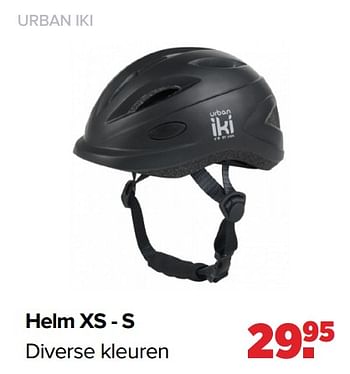 Aanbiedingen Urban iki helm xs - s - Urban Iki - Geldig van 01/08/2022 tot 27/08/2022 bij Baby-Dump