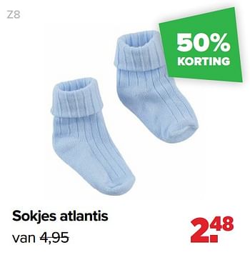 Aanbiedingen Z8 sokjes atlantis - Z8 - Geldig van 01/08/2022 tot 27/08/2022 bij Baby-Dump