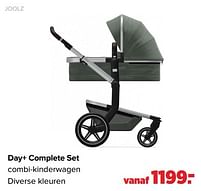 Aanbiedingen Day+ complete set combi-kinderwagen - Joolz - Geldig van 01/08/2022 tot 27/08/2022 bij Baby-Dump