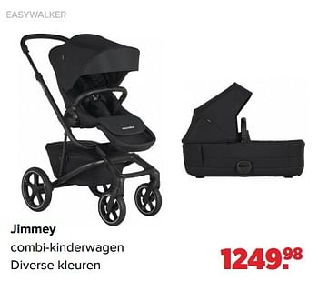 Aanbiedingen Jimmey combi-kinderwagen - Easywalker - Geldig van 01/08/2022 tot 27/08/2022 bij Baby-Dump