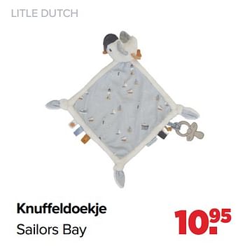 Aanbiedingen Knuffeldoekje sailors bay - Little Dutch - Geldig van 01/08/2022 tot 27/08/2022 bij Baby-Dump