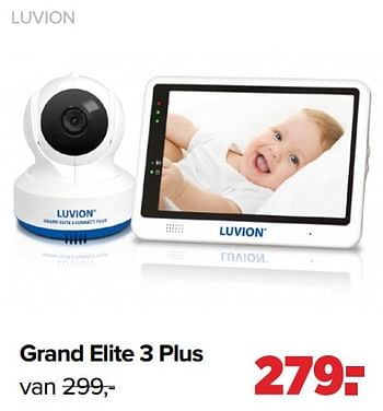 Aanbiedingen Luvion grand elite 3 connect - Luvion - Geldig van 01/08/2022 tot 27/08/2022 bij Baby-Dump