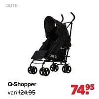 Aanbiedingen Qute q-shopper - Qute - Geldig van 01/08/2022 tot 27/08/2022 bij Baby-Dump