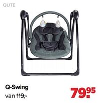 Aanbiedingen Qute q-swing - Qute - Geldig van 01/08/2022 tot 27/08/2022 bij Baby-Dump