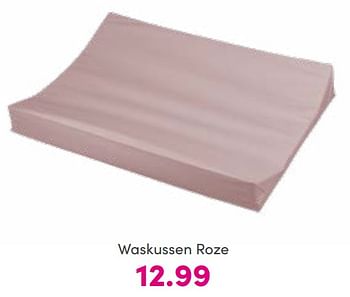 Aanbiedingen Waskussen roze - Huismerk - Baby &amp; Tiener Megastore - Geldig van 14/08/2022 tot 20/08/2022 bij Baby & Tiener Megastore