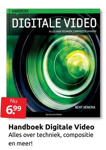 Aanbiedingen Handboek digitale video - Huismerk - Boekenvoordeel - Geldig van 13/08/2022 tot 21/08/2022 bij Boekenvoordeel