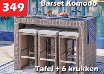 Aanbiedingen Barset komodo - Huismerk - Itek - Geldig van 04/08/2022 tot 28/08/2022 bij Itek