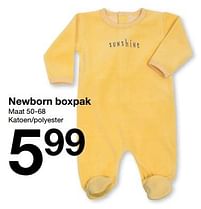 Aanbiedingen Newborn boxpak - Huismerk - Zeeman - Geldig van 15/07/2022 tot 31/12/2022 bij Zeeman