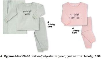 Aanbiedingen Pyjama - Huismerk - Zeeman  - Geldig van 15/07/2022 tot 31/12/2022 bij Zeeman