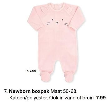 Aanbiedingen Newborn boxpak - Huismerk - Zeeman  - Geldig van 15/07/2022 tot 31/12/2022 bij Zeeman