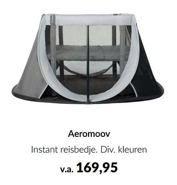Aanbiedingen Aeromoov instant reisbedje - Aeromoov - Geldig van 16/08/2022 tot 19/09/2022 bij Babypark