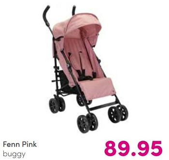 Aanbiedingen Fenn pink buggy - Huismerk - Baby &amp; Tiener Megastore - Geldig van 21/08/2022 tot 27/08/2022 bij Baby & Tiener Megastore