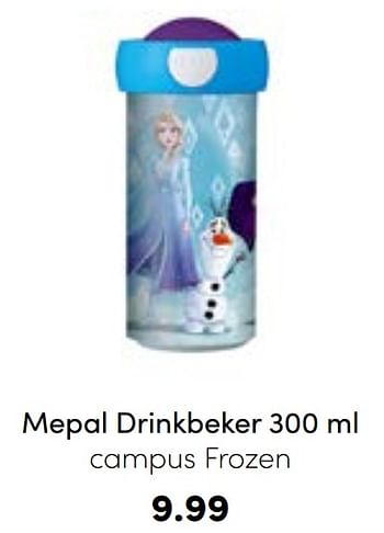 Aanbiedingen Mepal drinkbeker campus frozen - Mepal - Geldig van 21/08/2022 tot 03/09/2022 bij Baby & Tiener Megastore