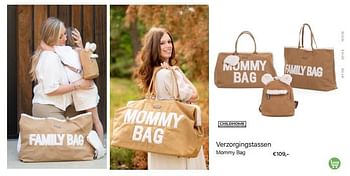 Aanbiedingen Mommy bag - Childhome - Geldig van 01/09/2022 tot 30/09/2022 bij Multi Bazar