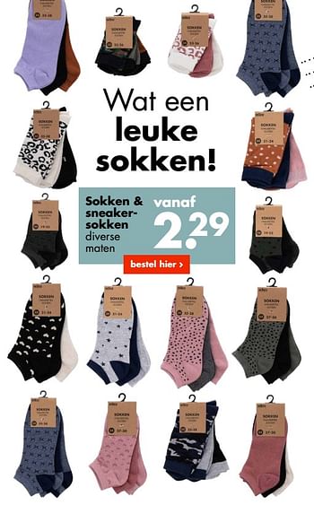 Aanbiedingen Sokken + sneakersokken - Huismerk - Wibra - Geldig van 22/08/2022 tot 04/09/2022 bij Wibra