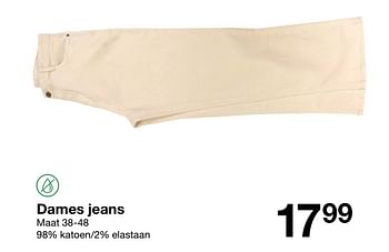 Aanbiedingen Dames jeans - Huismerk - Zeeman  - Geldig van 27/08/2022 tot 09/09/2022 bij Zeeman